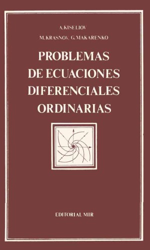 Problemas de ecuaciones diferenciales ordinarias