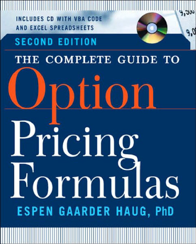 The Complete Guide to Option Pricing Formulas, 2nd ed.