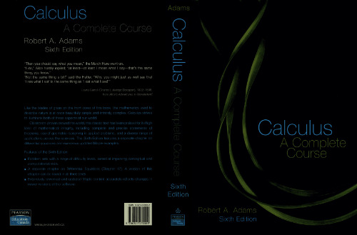 Calculus: A Complete Course
