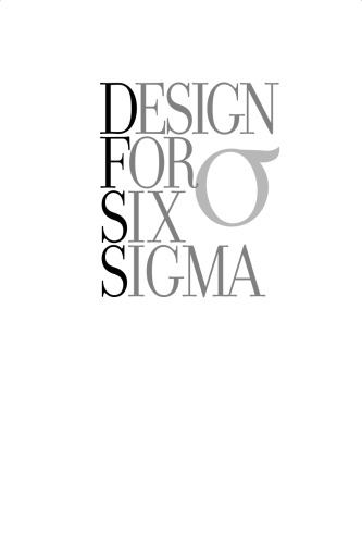 Design for Six Sigma (2002)