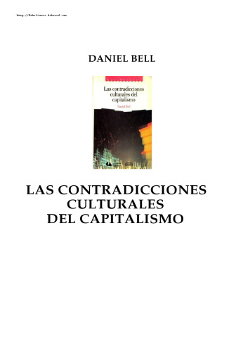 Las Contradicciones Culturales Del Capitalismo