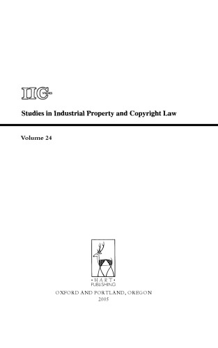 Intellectual Property and Private International Law (Iic Studies: Studies in Industrial Property and Copywright Law)