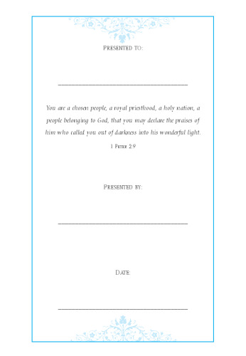 Chosen by God: A Celebration of God's Grace in Your Life (By God) (By God) (By God)
