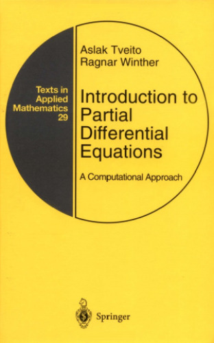 Introduction to Partial Differential Equations: A Computational Approach