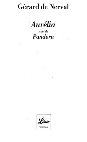 Aurelia suivi de Pandora