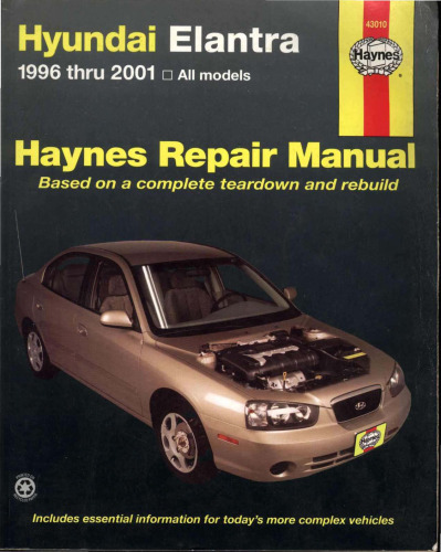 Hyundai Elantra 1996-2001 (Haynes Manuals)