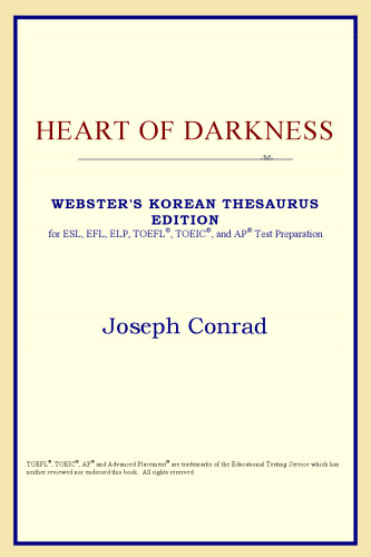 Heart of Darkness (Webster's Korean Thesaurus Edition)