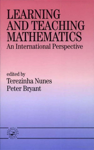 Learning and Teaching Mathematics: An International Perspective