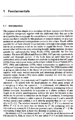 Techniques of semigroup theory