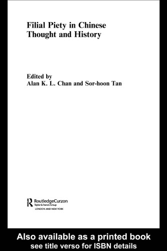 Filial Piety in Chinese Thought and History