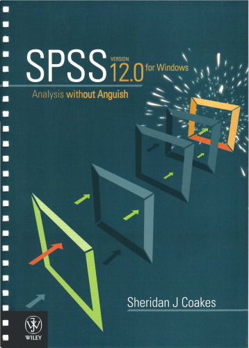 Analysis Without Anguish: Version 12.0 For Windows (v. 12)