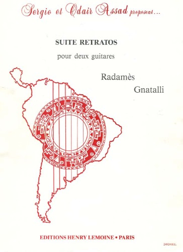 Suite Retratos pour deux guitares (Guitar Score)