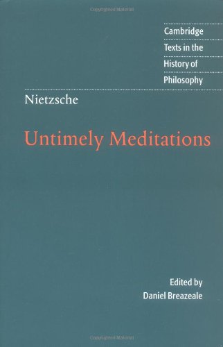 Untimely Meditations
