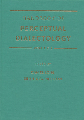 Handbook of Perceptual Dialectology ~ Volume 2