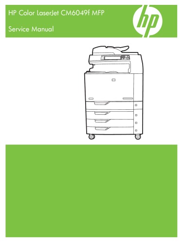 HP Color Laserjet CM6049f MFP (service manual)