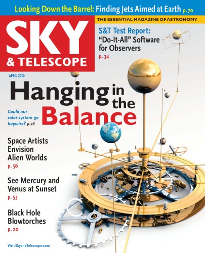 Sky & Telescope April 2010