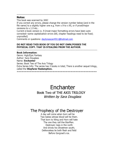 Enchanter (The Wayfarer Redemption, Book 2)
