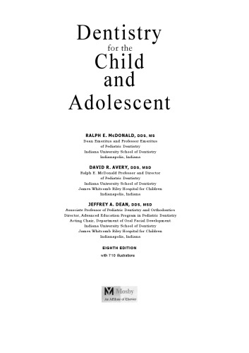 Dentistry for the Child and Adolescent - 8th Edition