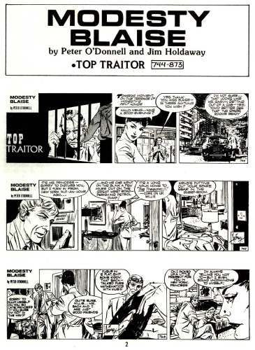 Modesty Blaise 07 - Top Traitor