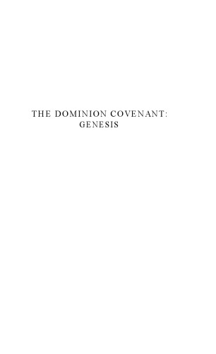 Dominion Covenant: Genesis