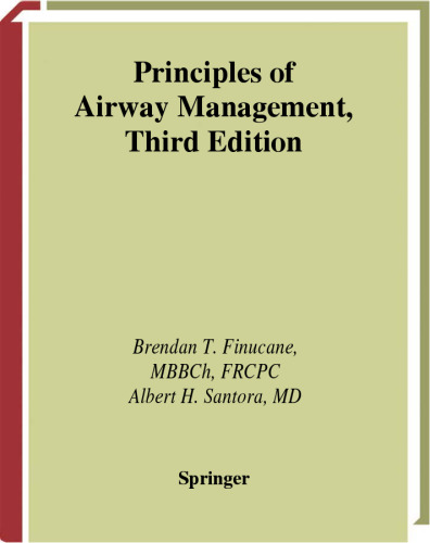 Principles of Airway Management, 3rd Edition