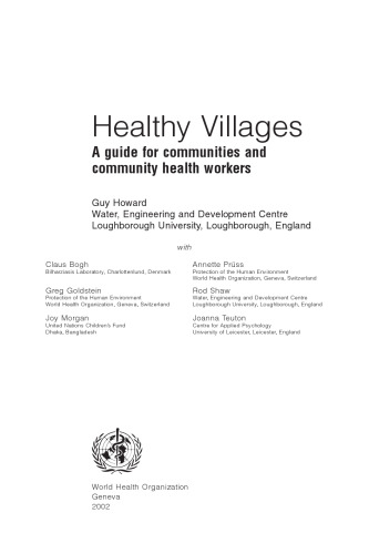 Healthy Villages: A Guide for Communities and Community Health Workers