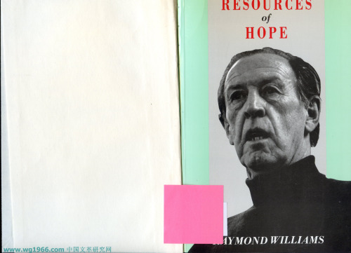 Resources of Hope: Culture, Democracy, Socialism