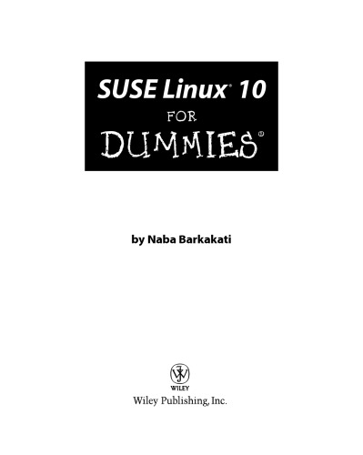 SUSE Linux 10 For Dummies
