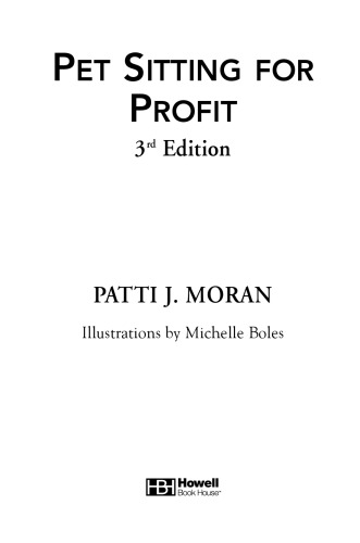 Pet Sitting for Profit