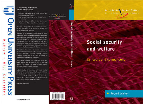Social Security and Welfare: Concepts and Comparisons