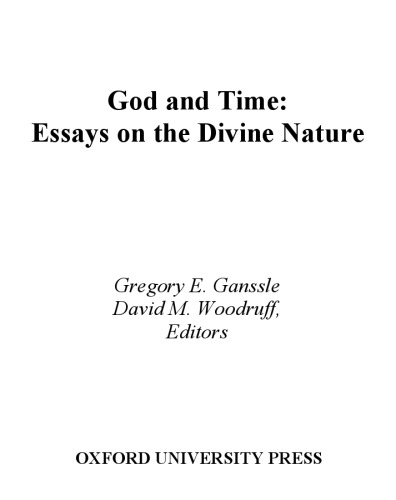 God and Time: Essays on the Divine Nature