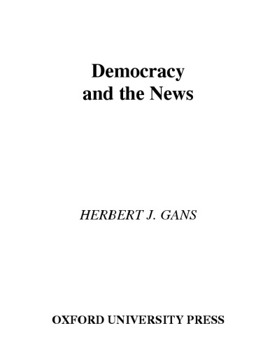 Democracy and the News