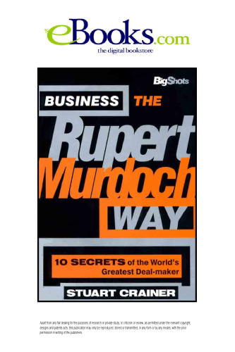 Business the Rupert Murdoch Way (Bigshots)