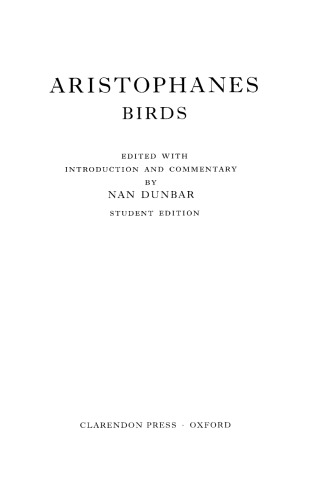 Aristophanes Birds