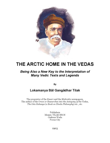 The Arctic Home in the Vedas (TILAK BROS, 1903)