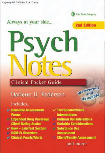 PsychNotes: Clinical Pocket Guide, 2nd Edition
