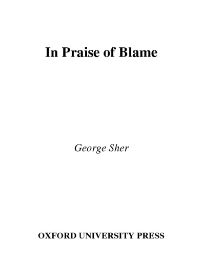 In Praise of Blame