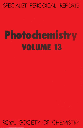 Photochemistry (Specialist Periodical Reports) (Vol 13)
