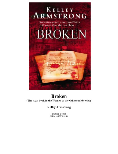 Broken (Women of the Otherworld, Book 6)