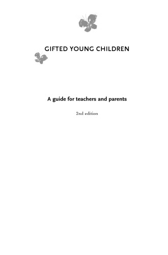 Gifted Young Children: A Guide for Teachers and Parents, 2nd Edition
