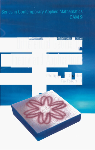 Differential Geometry: Theory and Applications (Contemporary Applied Mathematics)