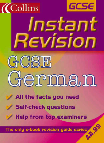 GCSE German (Instant Revision)