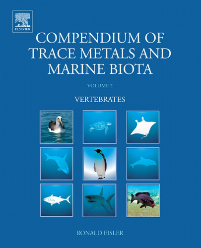 Compendium of Trace Metals and Marine Biota: Volume 2: Vertebrates