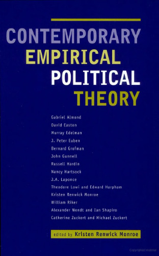 Contemporary Empirical Political Theory