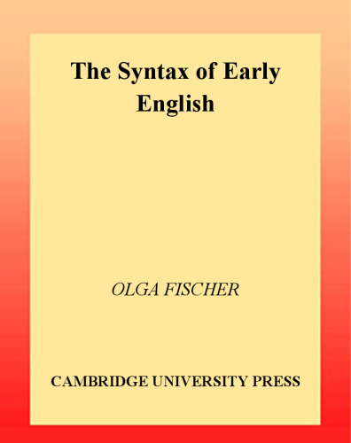The Syntax of Early English