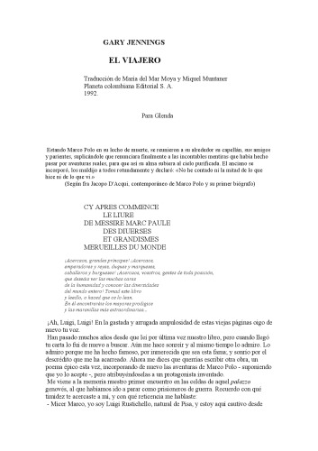 El Viajero (Spanish Edition)