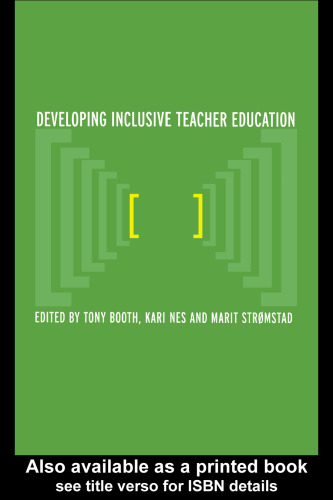 Developing Inclusive teacher Education