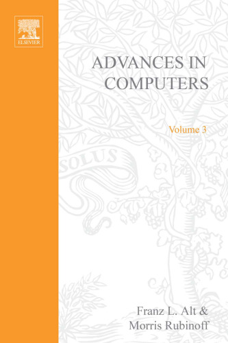 Advances in Computers, Vol. 3