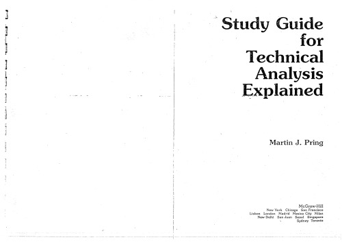 Study Guide for Technical Analysis Explained : The Successful Investor's Guide to Spotting Investment Trends and Turning Points