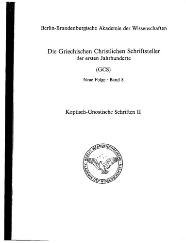 Nag Hammadi Deutsch, Band 2: NHC V,2 - XIII,1, BG 1 und 4 (Die Griechischen Christlichen Schriftsteller der ersten Jahrhunderte N.F. Band 8)